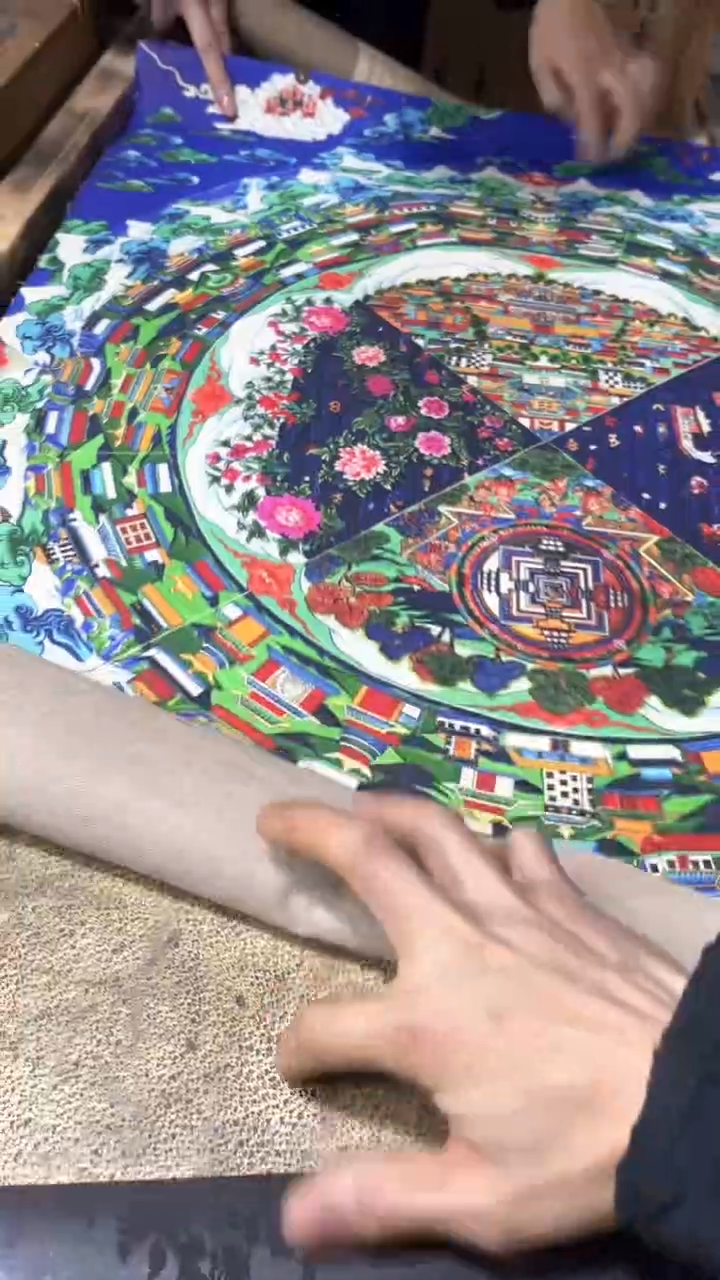 卷轴画玖忆唐卡TK27