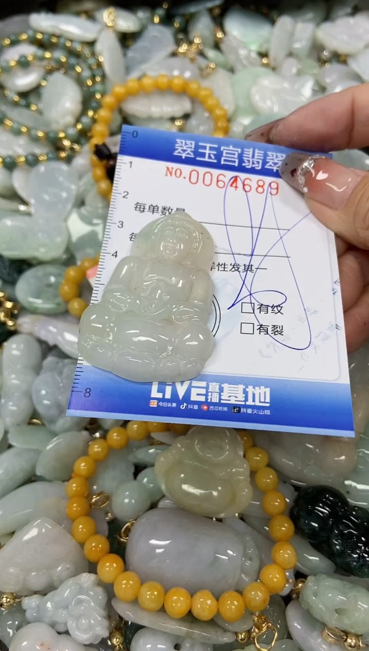 【闪购商品】翡翠颈饰未镶嵌闪购商品0064689