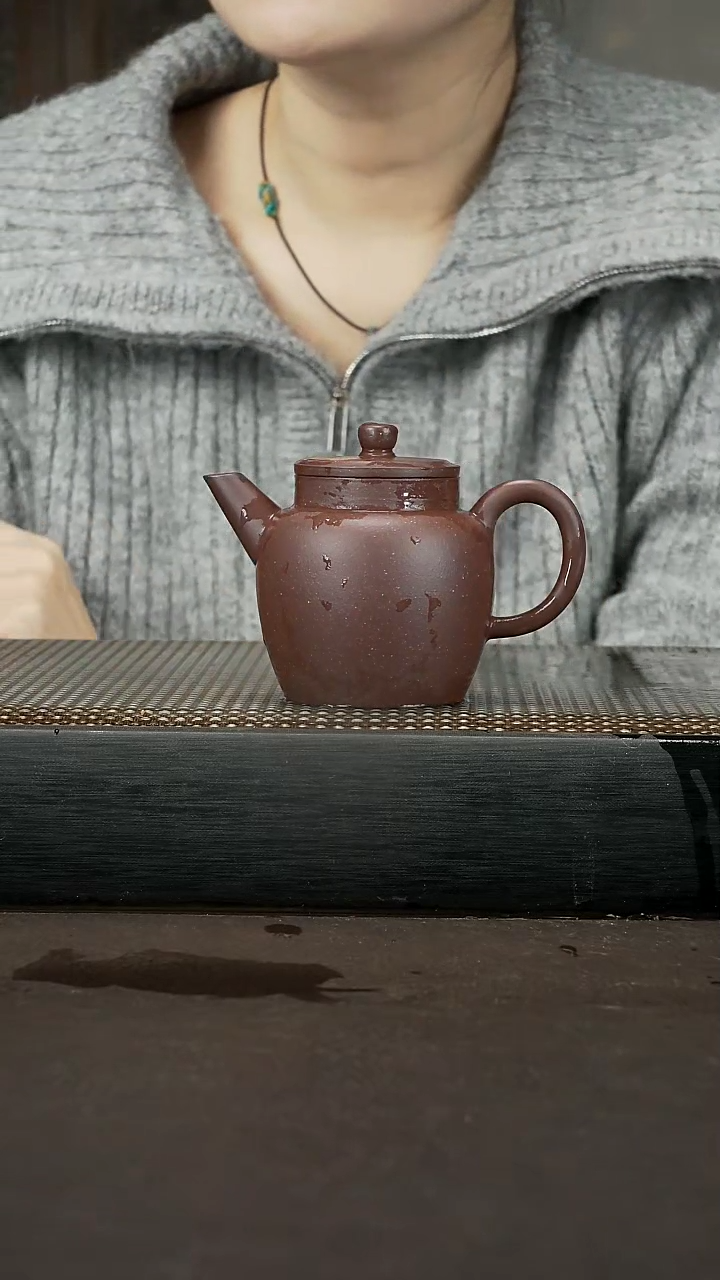 【闪购商品】紫砂茶壶底槽清 明式高执150cc 029