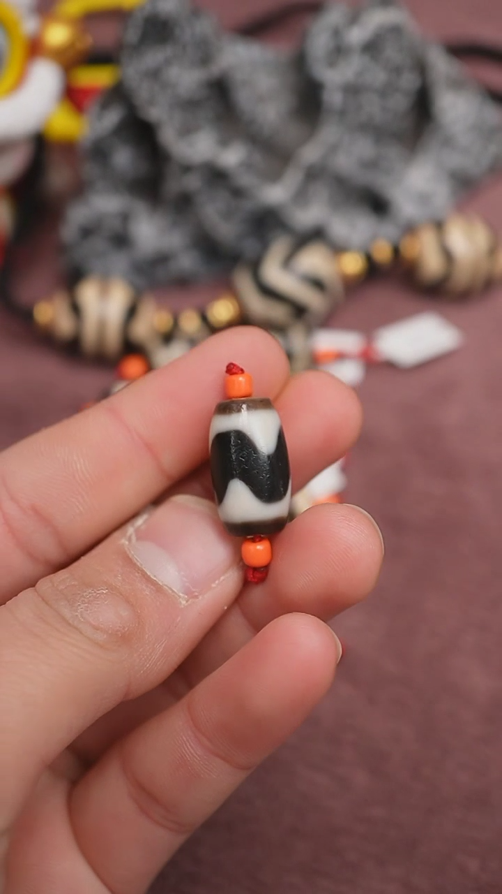 【闪购商品】玛瑙/玉髓颈饰未镶嵌聚缘古法