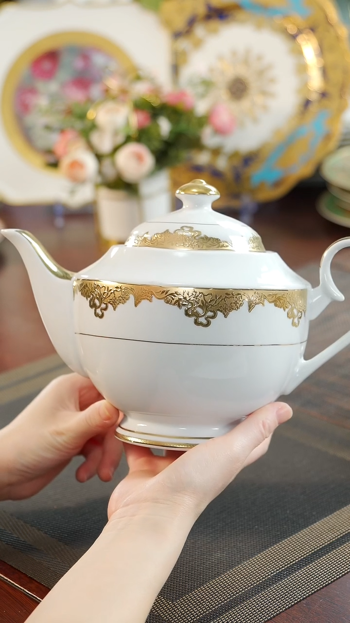 【闪购商品】瓷片茶壶 福利价福利价