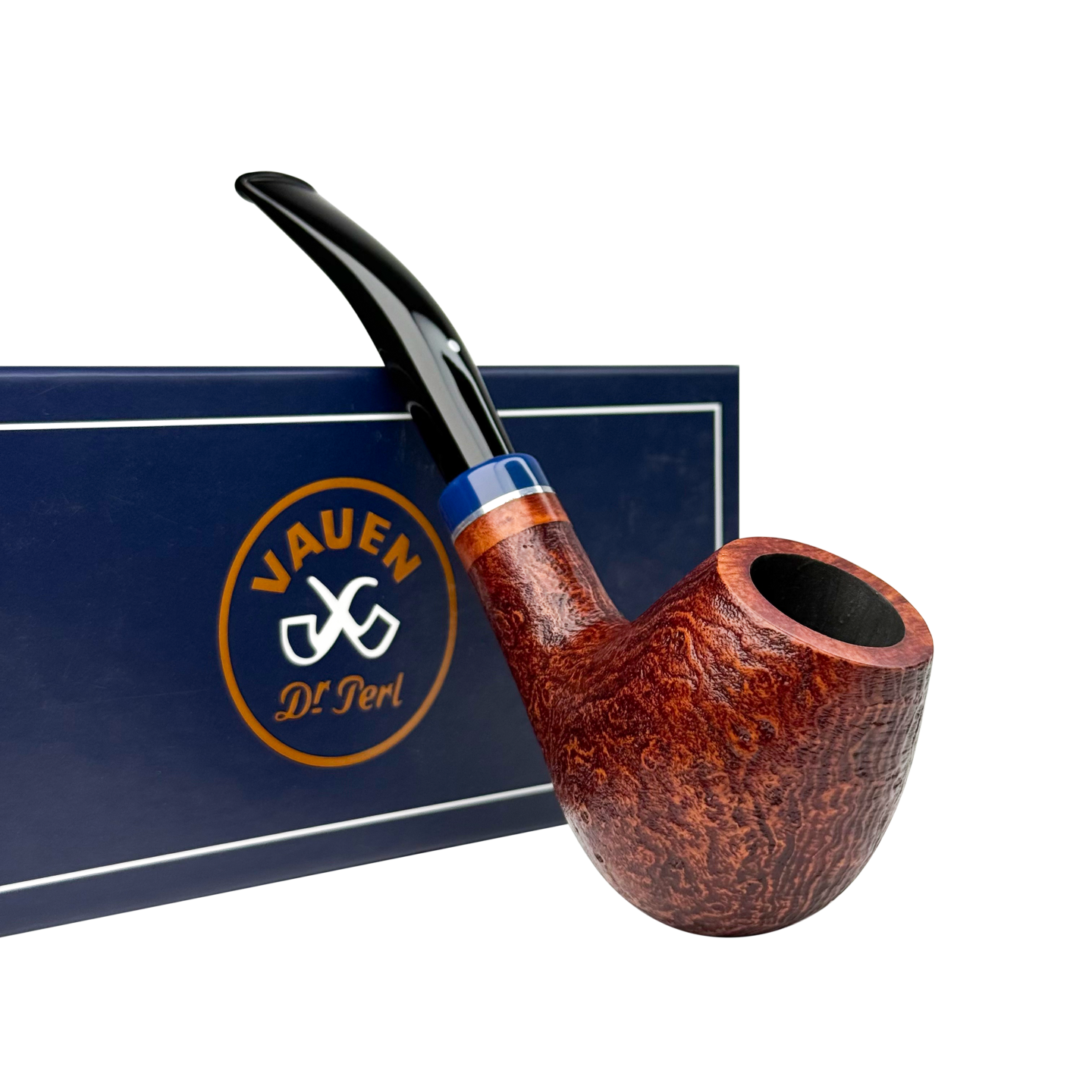 Vauen德国进口华云Altro 561型喷砂面军插石楠木烟斗