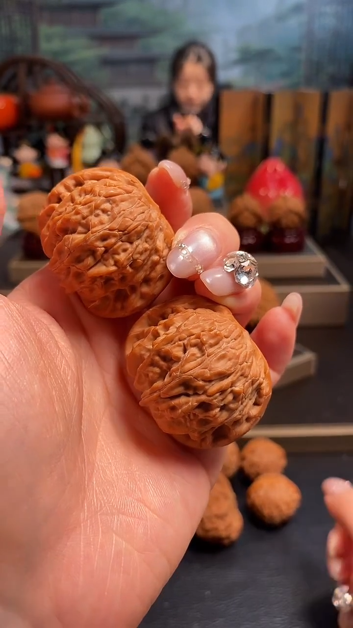 【闪购商品】文玩核桃吊坠H263磨盘40