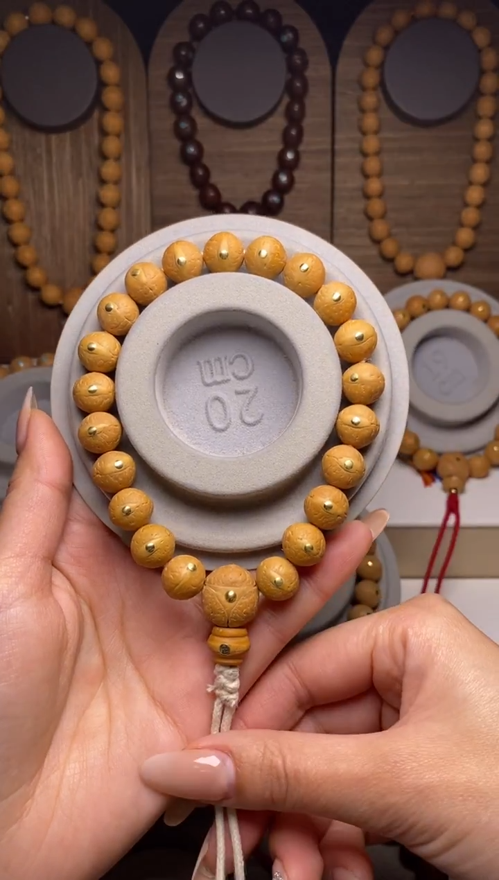 吊坠凤眼菩提12加铜钉