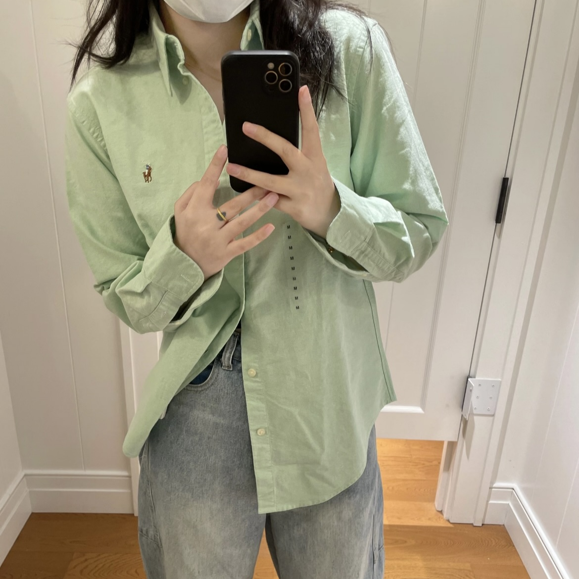  男女同款 李兰迪同款牛津棉小马衬衫（21个色）