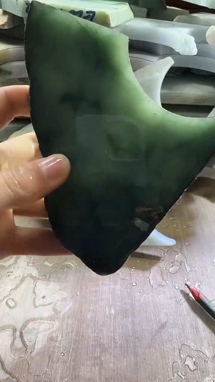 裸石翡翠天然翡翠A货花351