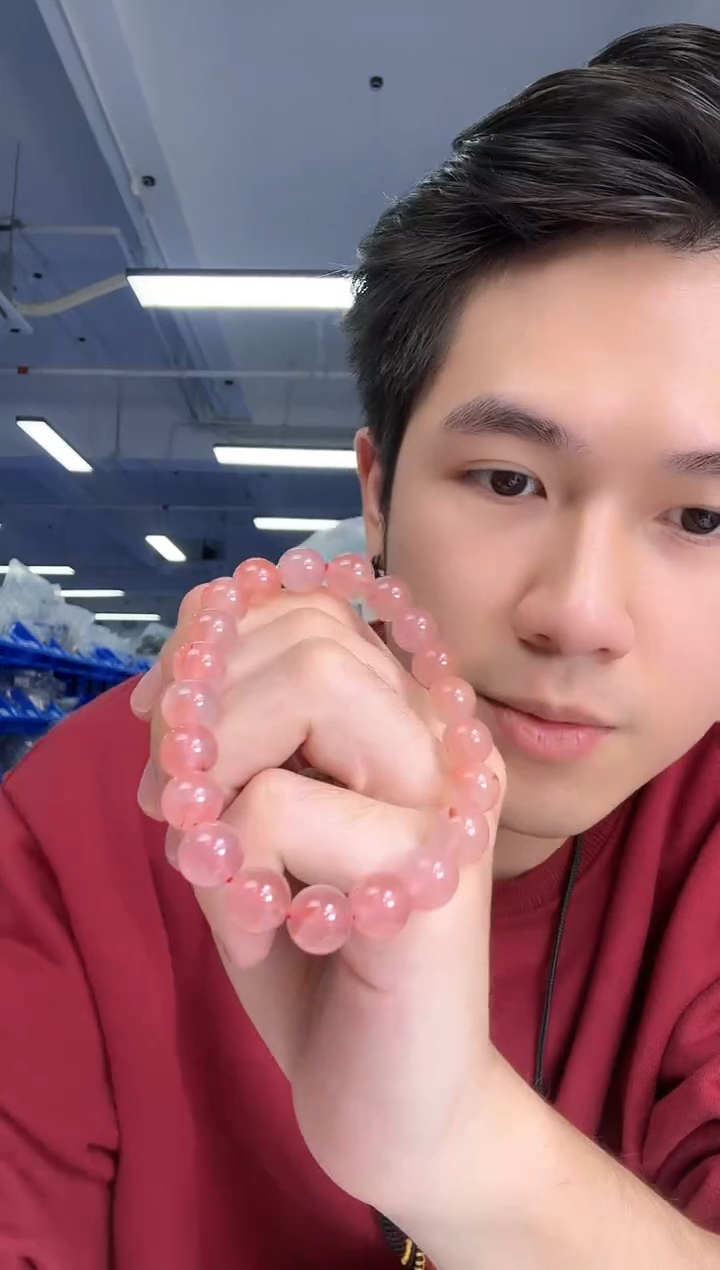 【闪购商品】南红玛瑙手链未镶嵌约10-11mm南红手串17