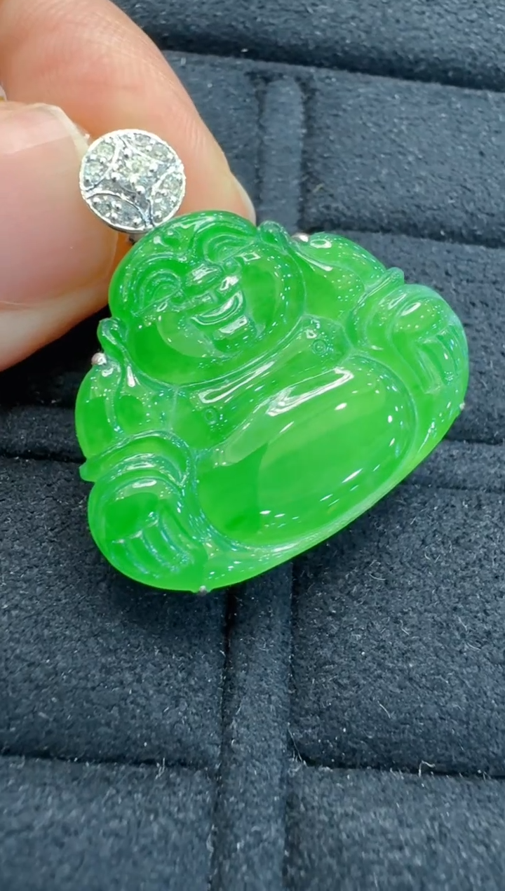 【闪购商品】翡翠吊坠(不含链)18K金镶嵌多样性团购发一件