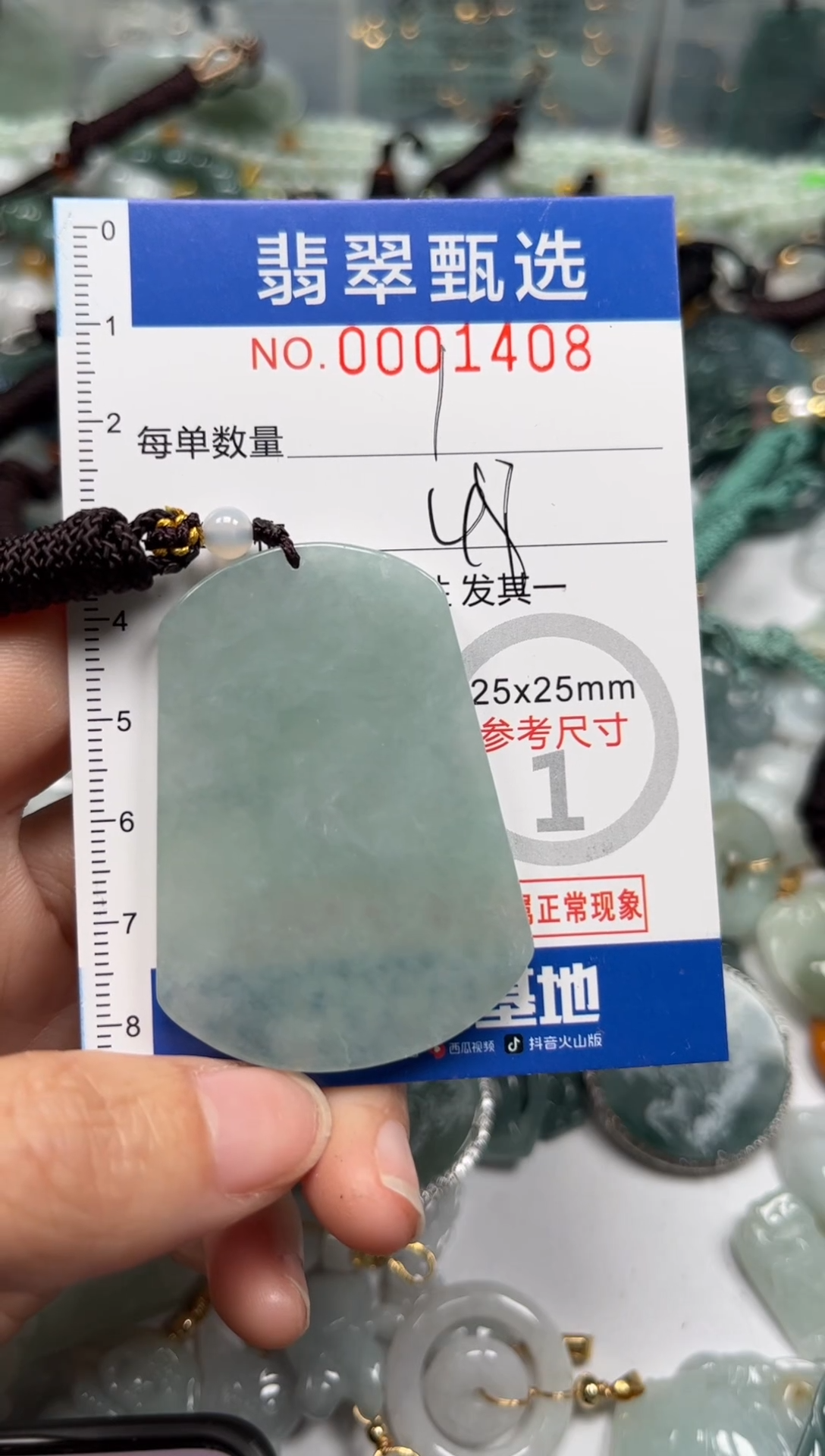 【闪购商品】翡翠颈饰未镶嵌00..1408