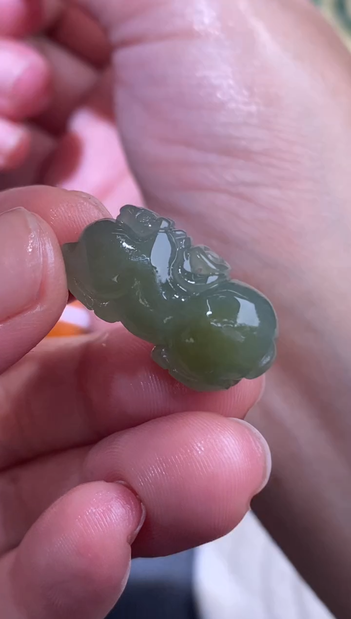 定制翡翠未镶嵌翡翠毛货~