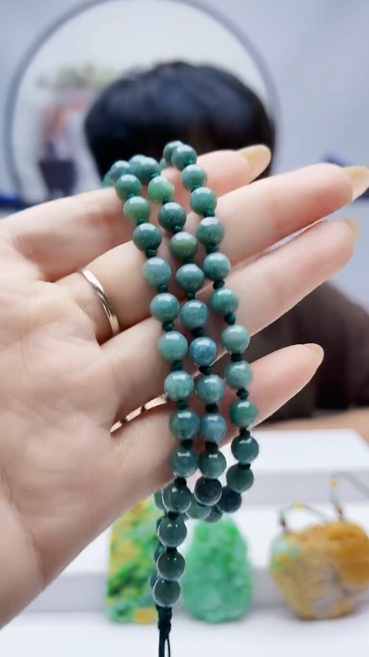 未镶嵌定制翡翠毛货挂件54