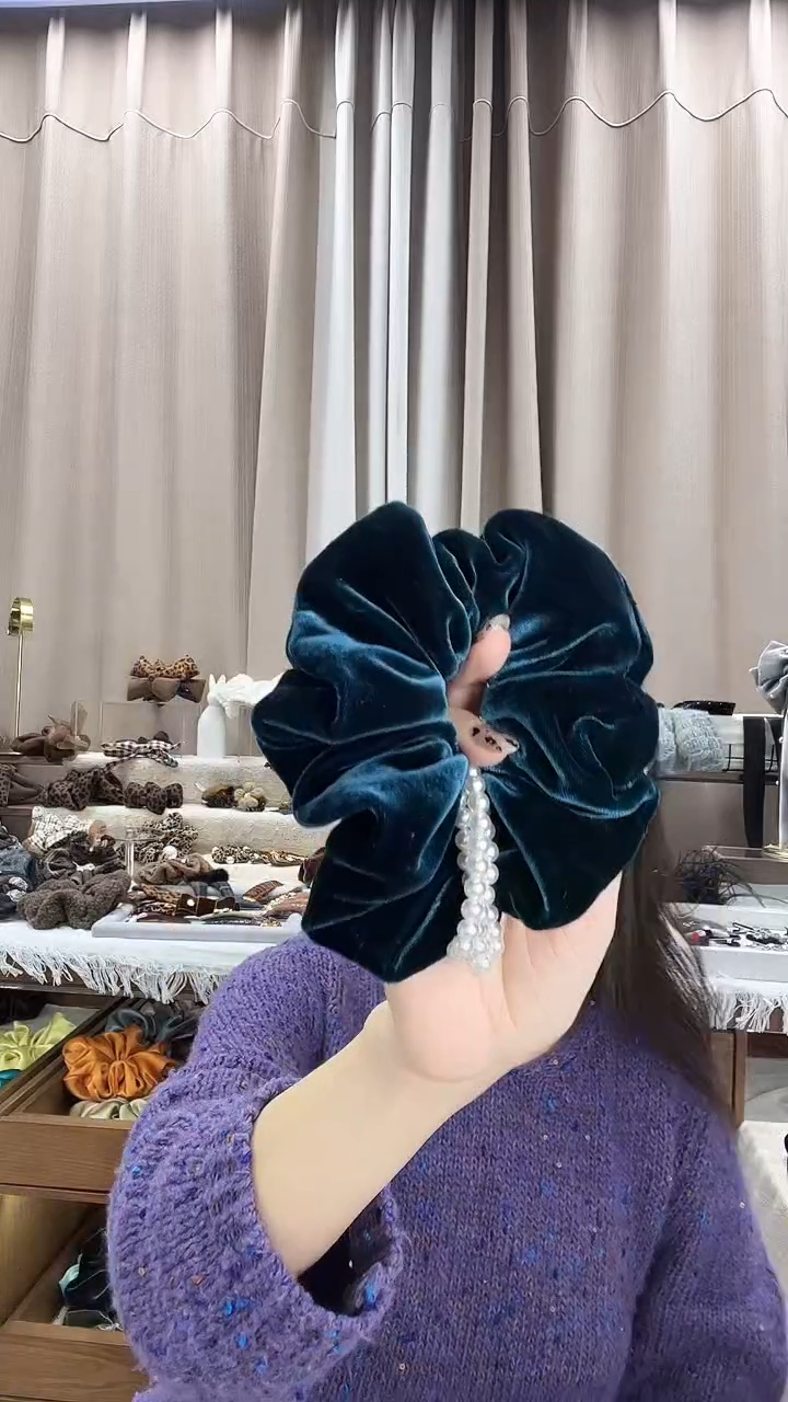 非金属布艺简约发饰