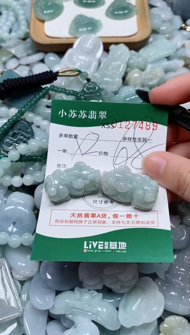 翡翠未镶嵌颈饰闪购商品0127489