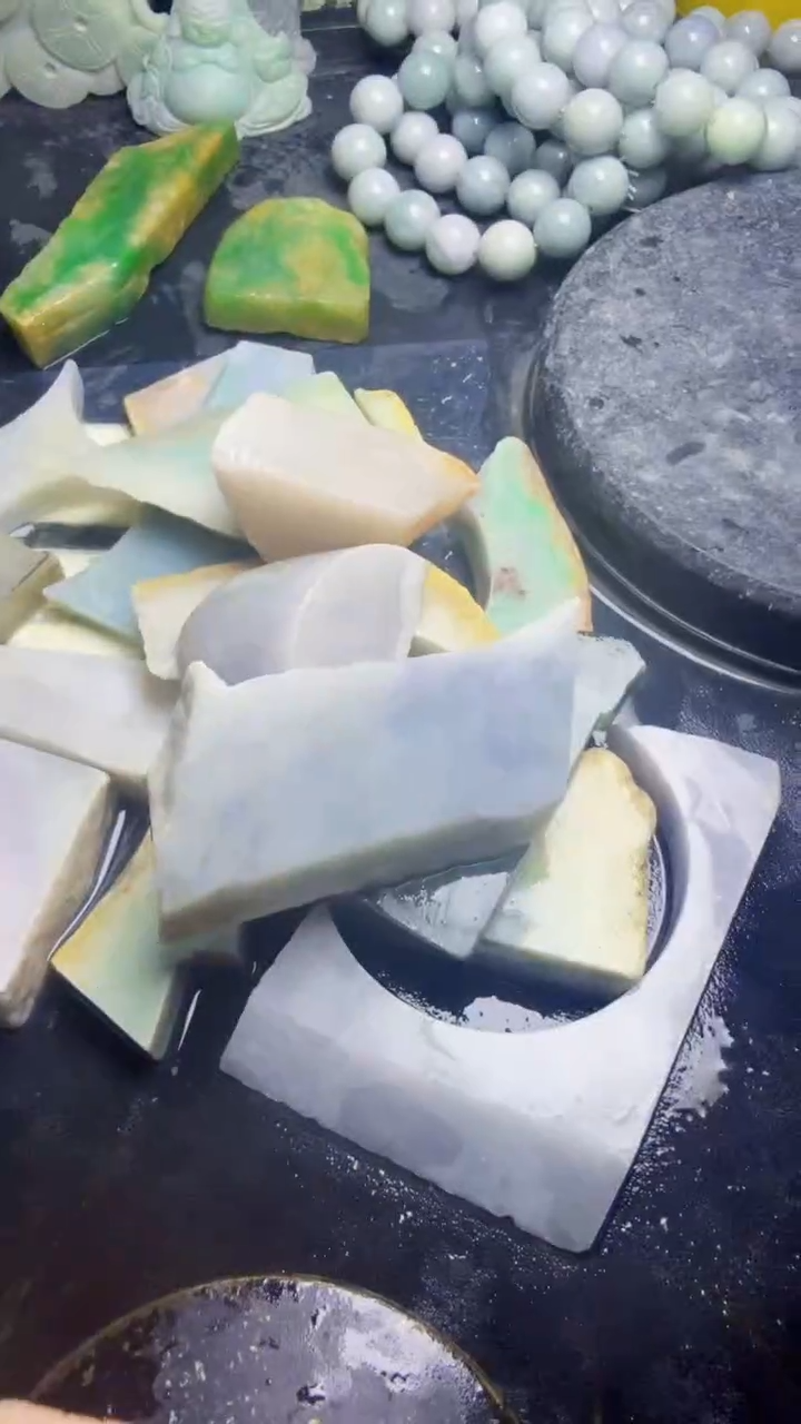 未镶嵌挂件翡翠刀**生天然翡翠174