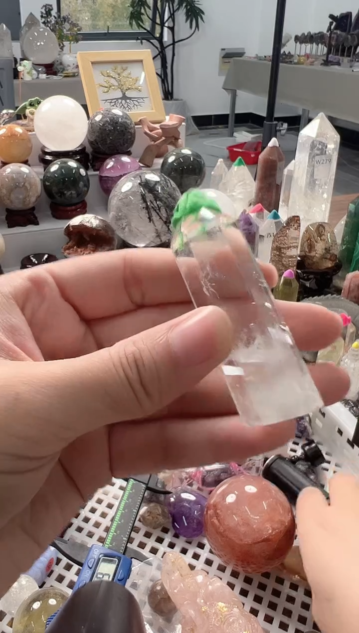 水晶摆件未镶嵌M522 约6.6cm