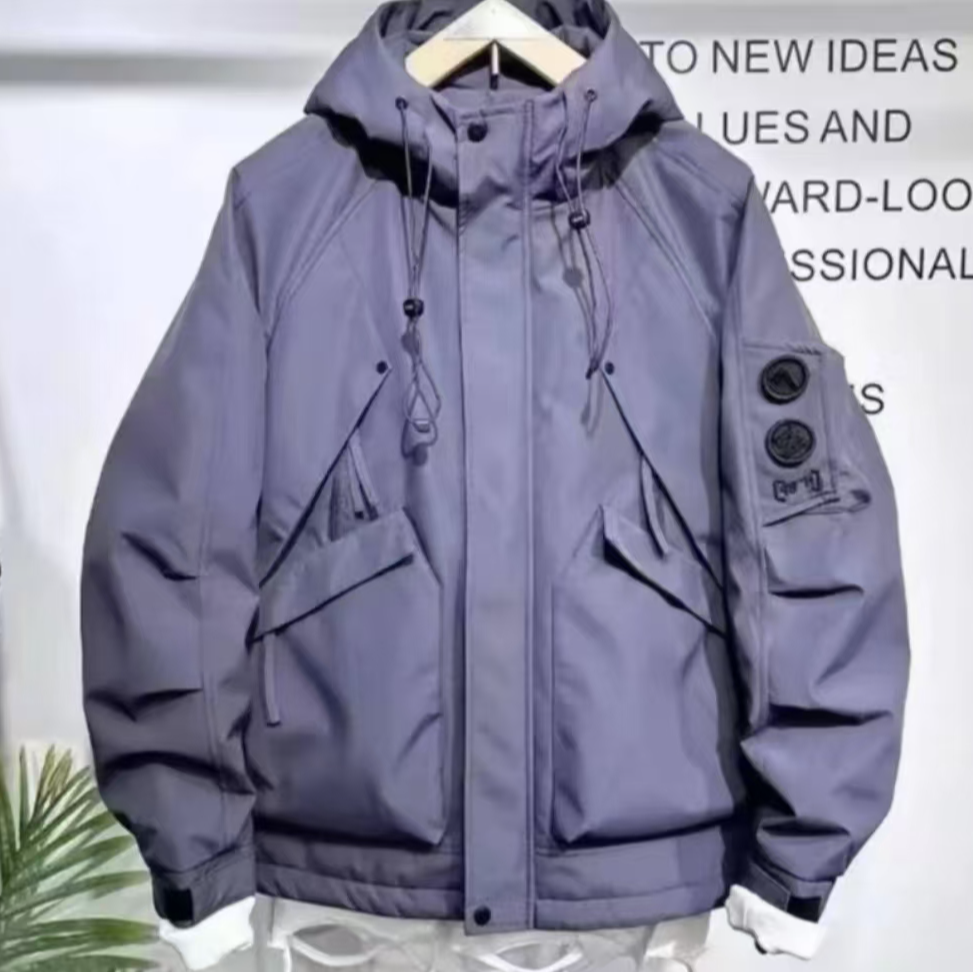 7K899紫G-【剪标】冬季新款潮流韩版时尚保暖加厚外套