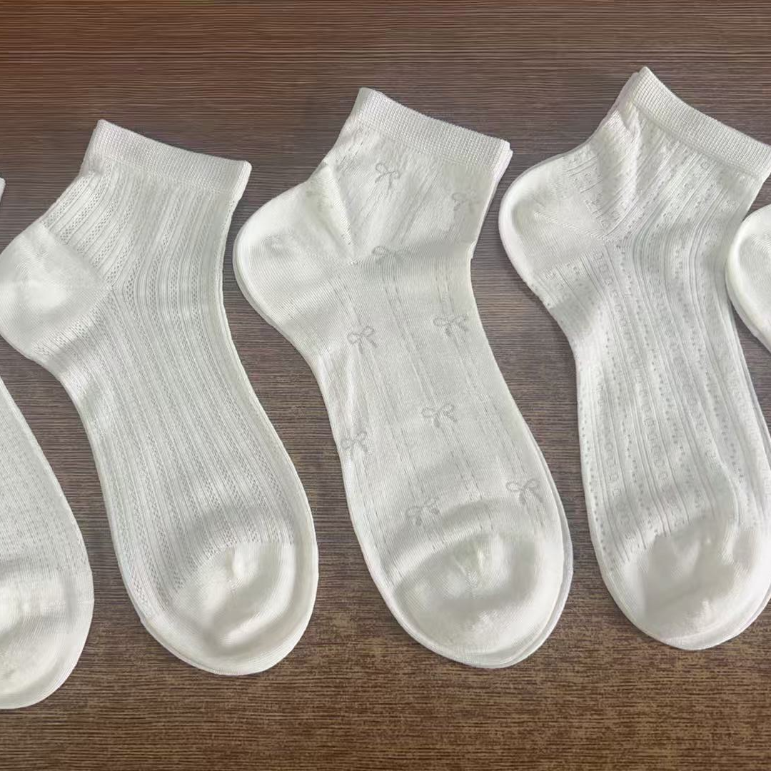 【小熊】024柔软舒适百搭袜子短中筒袜女袜