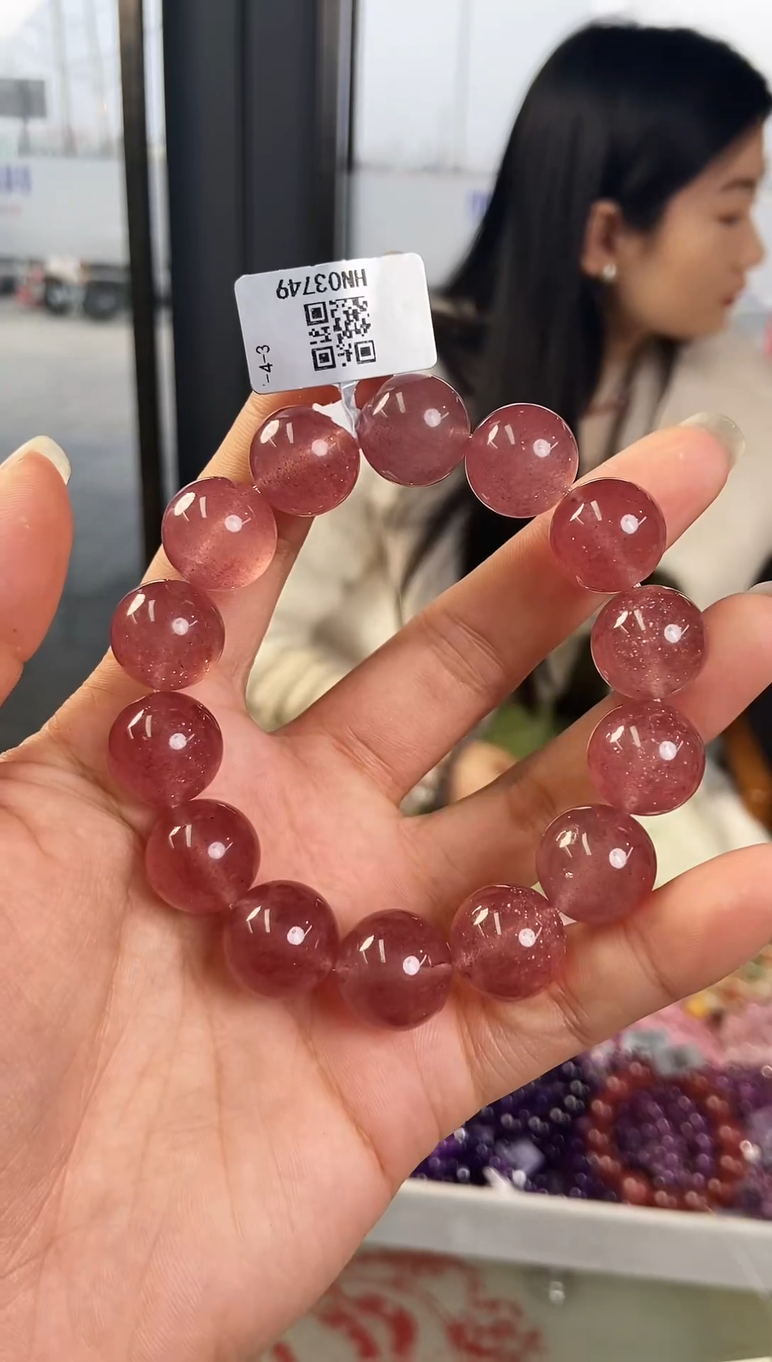【闪购商品】石英质玉手串未镶嵌手串