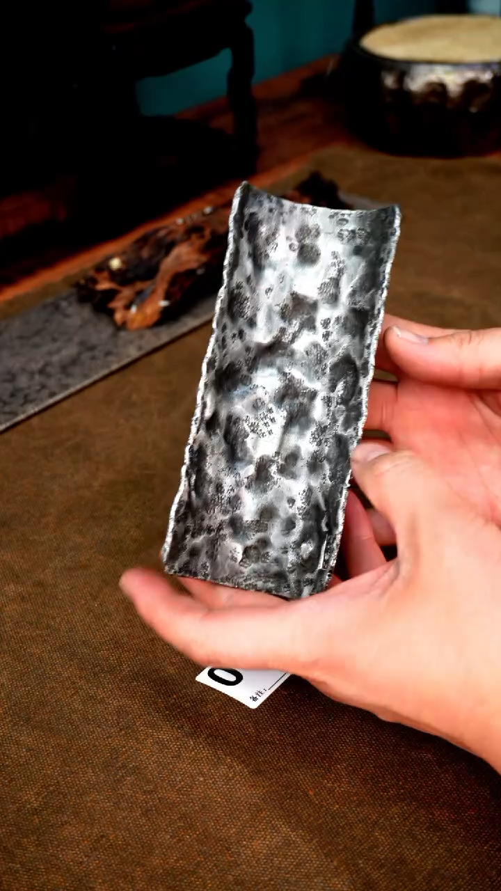 【闪购商品】0897纯锡厚款大款茶则6.3*15.4