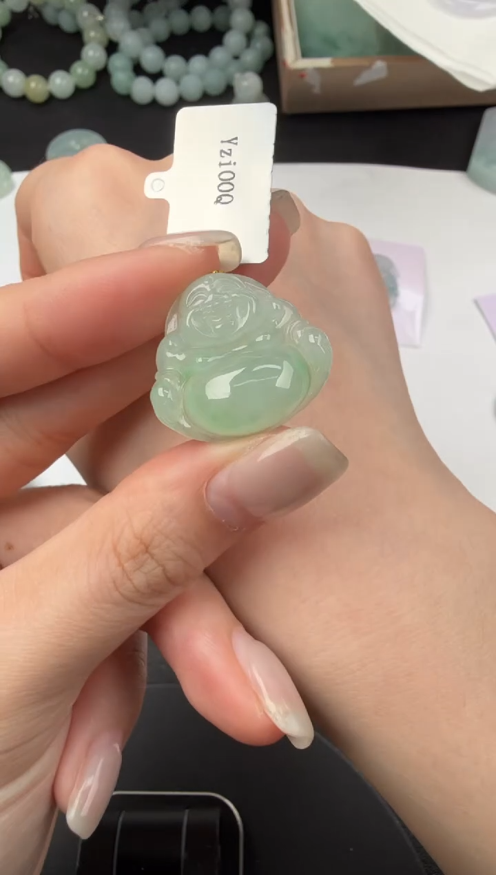 吊坠(不含链)未镶嵌翡翠翡翠饰品-176