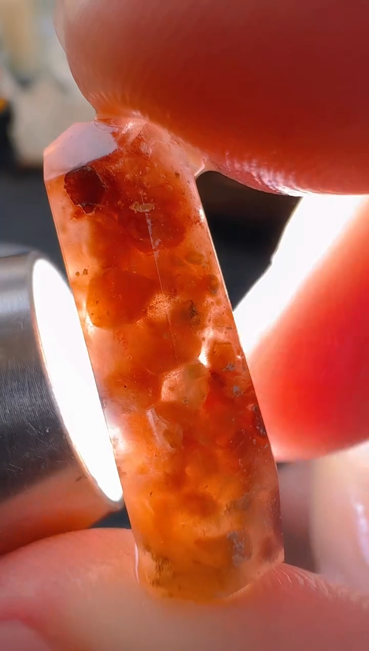 未镶嵌珠宝半成品水晶T*t'r，水晶