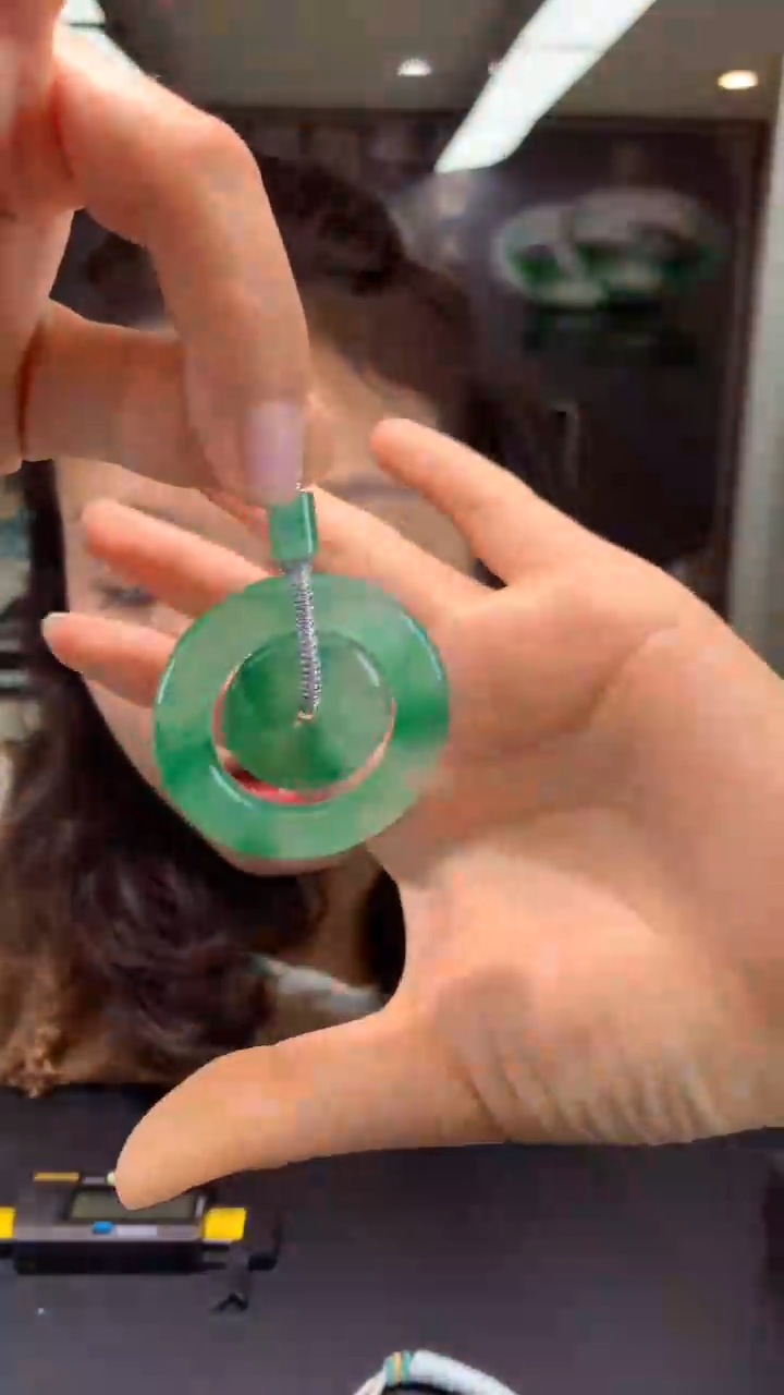 【闪购商品】石英质玉珠宝奇石未镶嵌平安扣