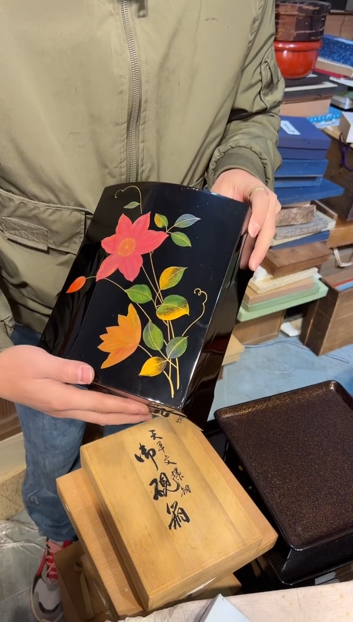 金莳绘 首饰盒 大漆漆器大漆漆器