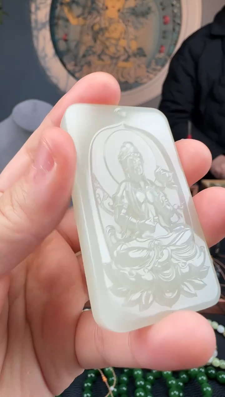 颈饰未镶嵌和田玉和田玉