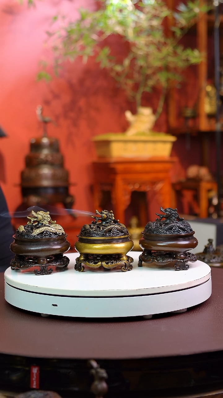 【闪购商品】龙腾四海熏香炉