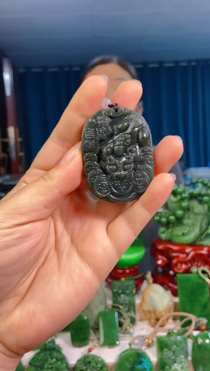 【闪购商品】和田玉挂件未镶嵌1