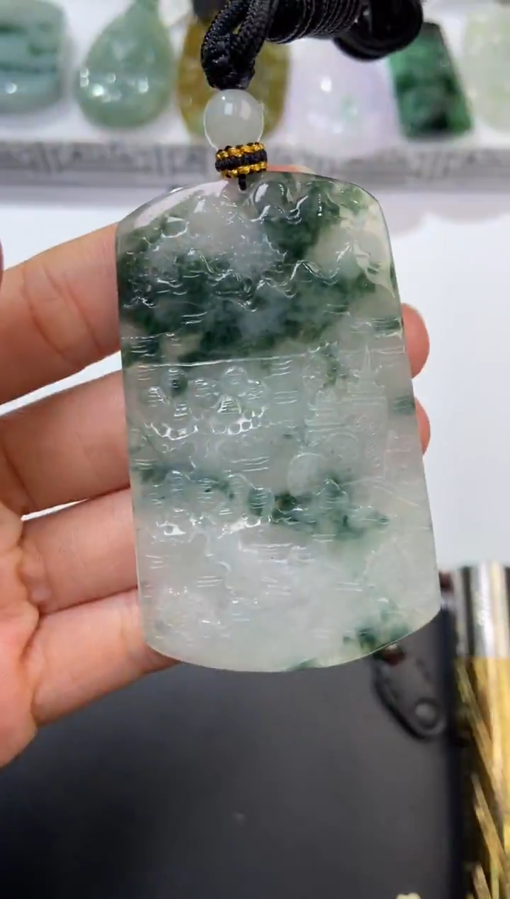 未镶嵌挂件翡翠374952  多人 