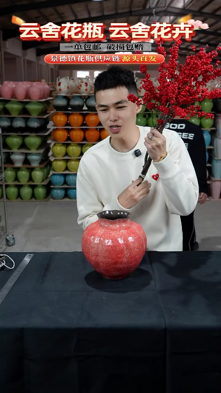 陶瓷景德镇陶瓷花瓶