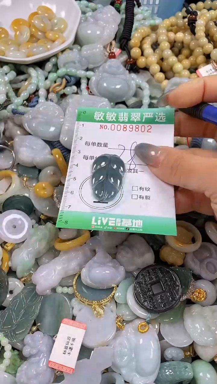 【闪购商品】翡翠颈饰未镶嵌闪购0089802