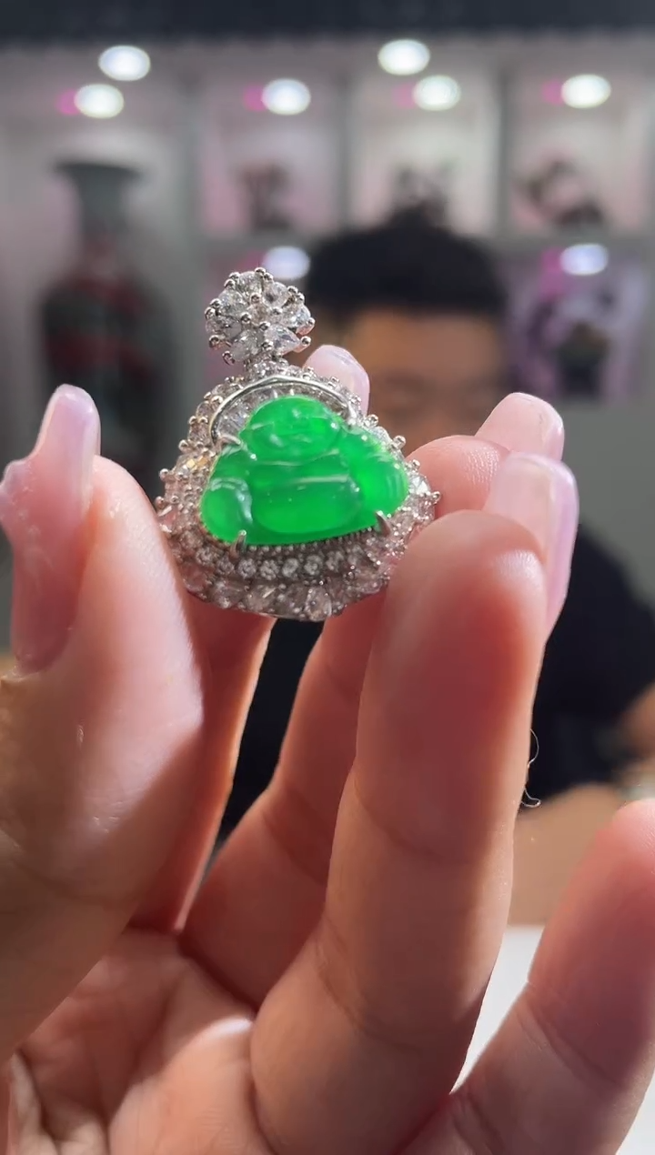 颈饰未镶嵌翡翠D-QJDD1112001（多样性发一）