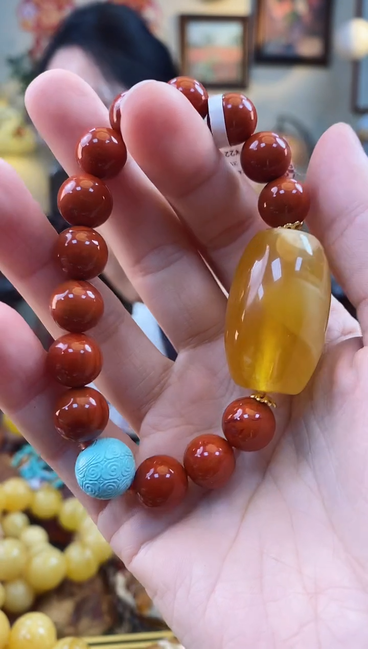 【闪购商品】南红玛瑙手链未镶嵌手串