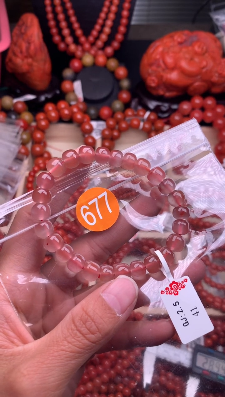 【闪购商品】南红玛瑙珠宝奇石未镶嵌677-8