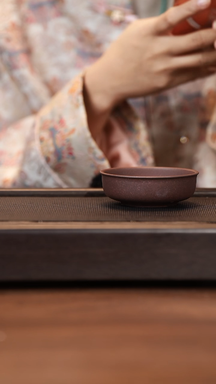 茶壶紫砂月亮紫砂 底槽清 普洱杯