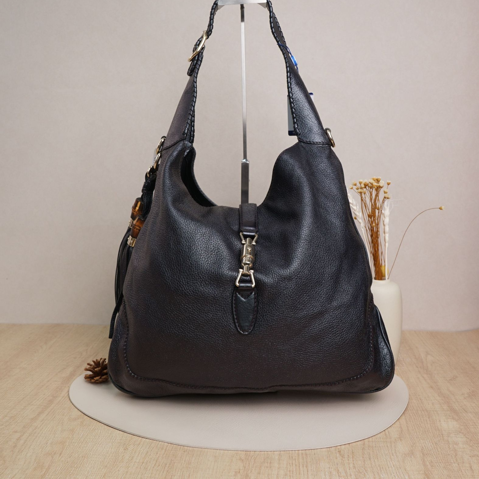 95新 GUCCI/古驰 古驰中古托特包牛皮/DS101010