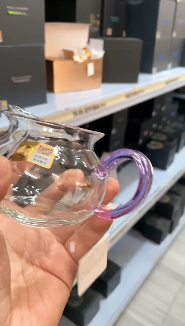 【闪购商品】纳福浅紫公道杯。。。