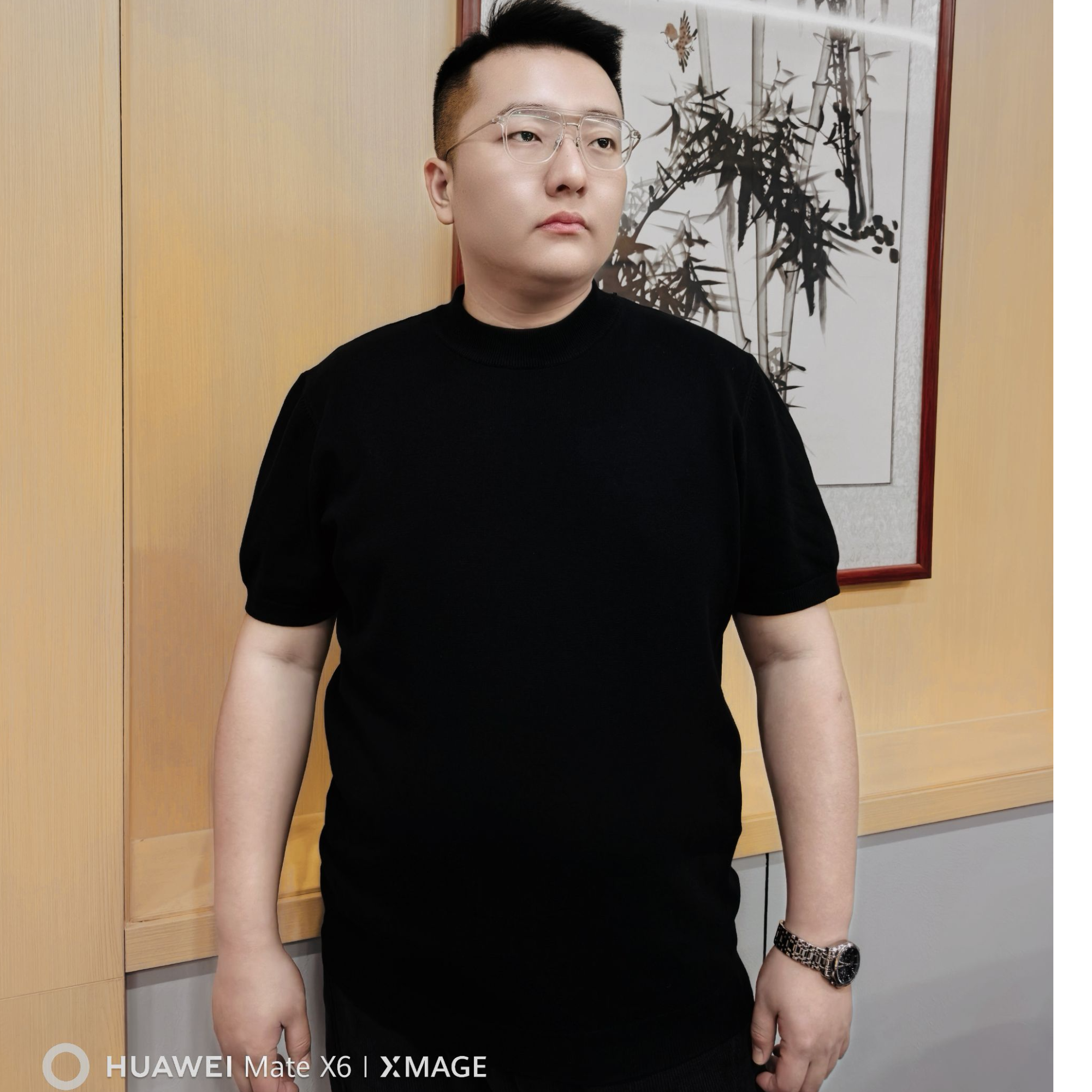 【郭有样轻奢风推荐】秋冬男士商务休闲半高领纯色百搭针织打底衫