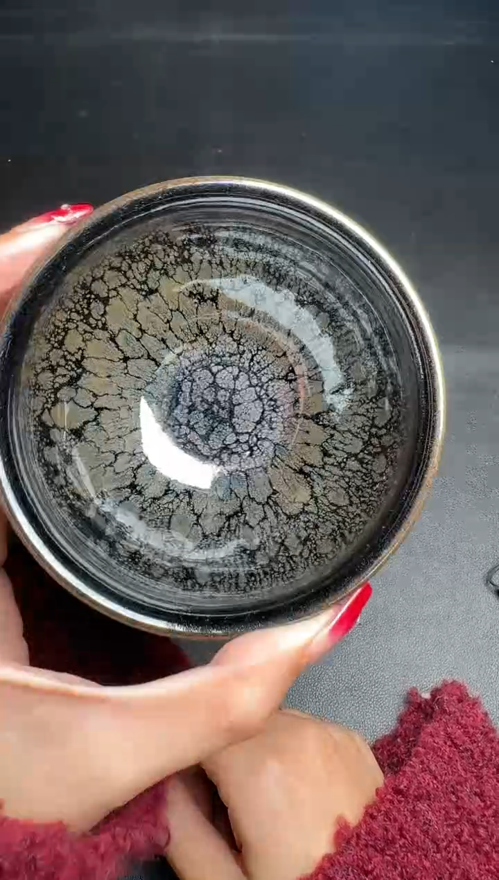 【闪购商品】茶盏阙梅娇水墨牡丹158