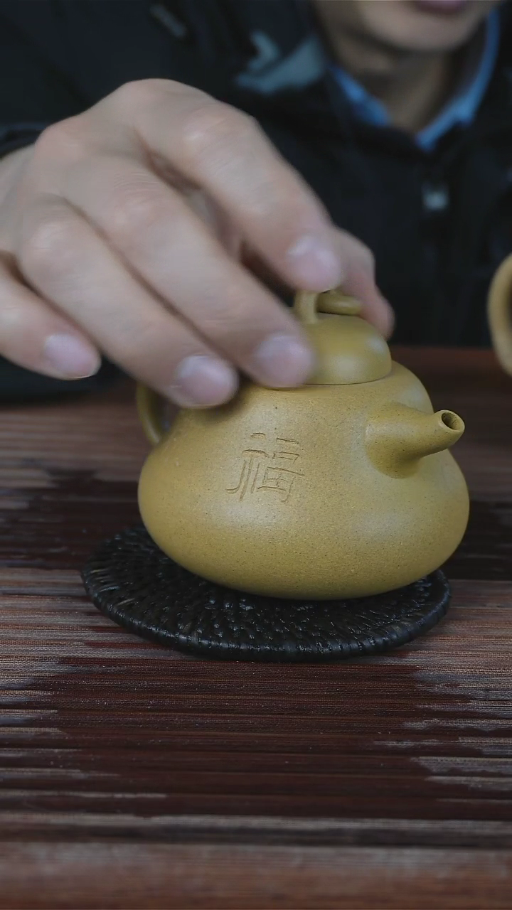 【闪购商品】紫砂茶壶葫芦壶半手工