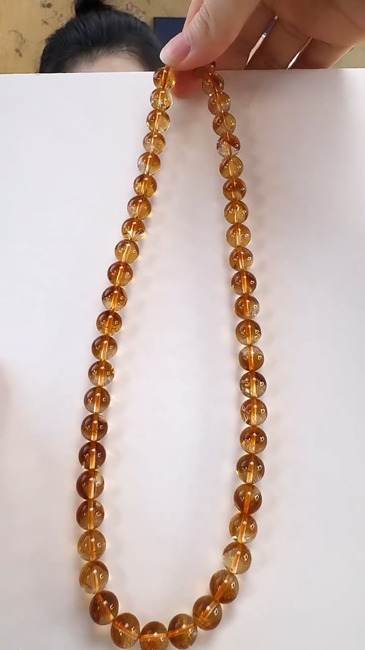 颈饰未镶嵌水晶项链