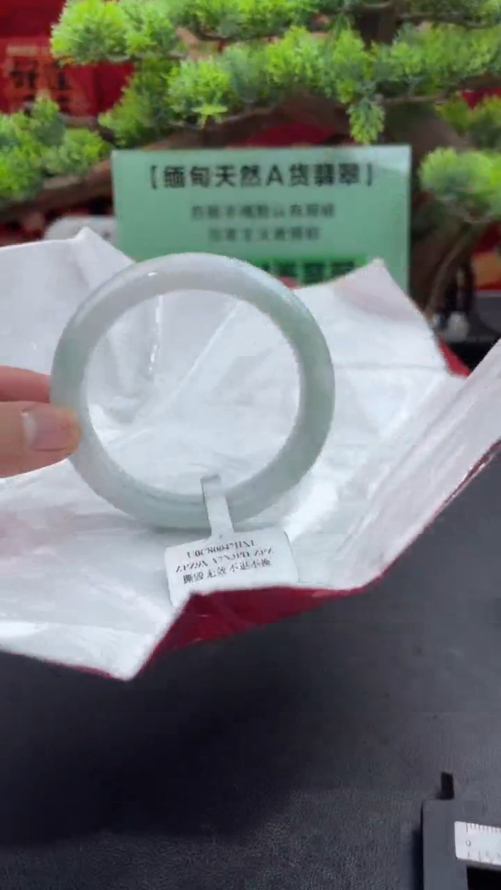 【闪购商品】翡翠手镯未镶嵌翡翠手镯（微瑕）7