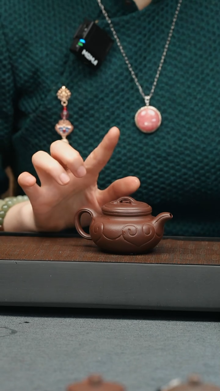 【闪购商品】紫砂茶壶五堂 仿古如意