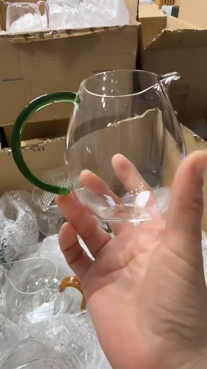 禾器翠绿公道杯   