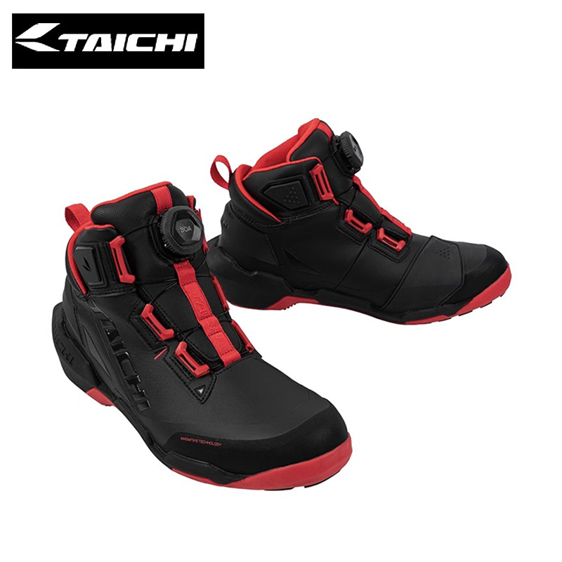 RS TAICHI RSS013摩托车骑行鞋休闲运动鞋机车靴防水透气四季摩旅