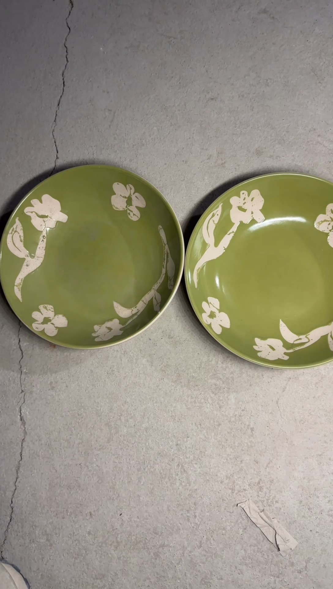 手工艺品钧瓷不*道直播特惠八寸深盘两只装微瑕