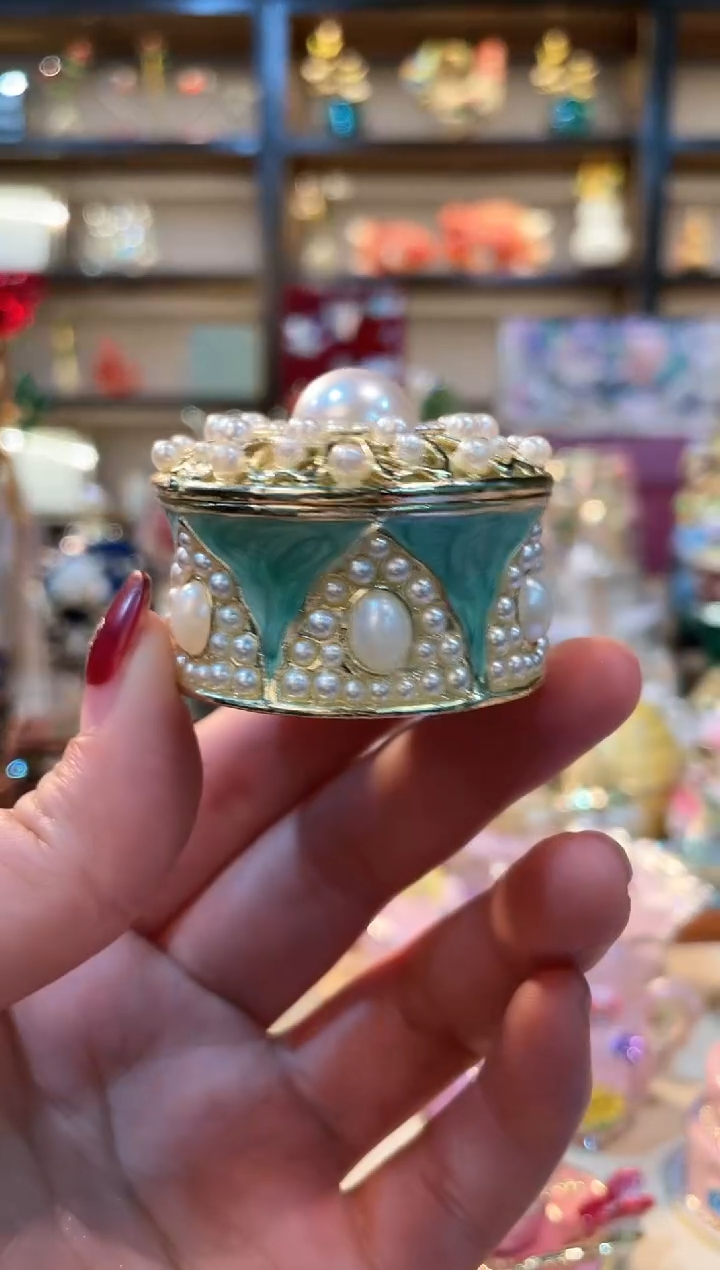 【闪购商品】珐琅彩首饰盒精致