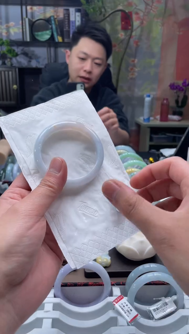未镶嵌手镯翡翠7435///***
